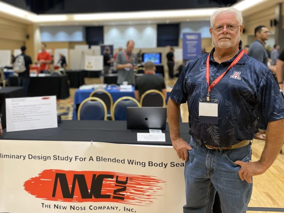 Charlie Simpson, president of The New Nose Company, LLC and capstone project sponsor of Team 25011.